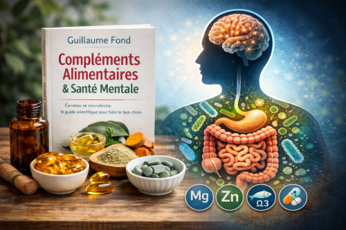 Guillaume Fond : son livre sur ” les compléments alimentaires et la santé mentale”